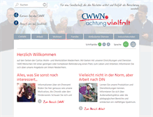 Tablet Screenshot of cwwn.de